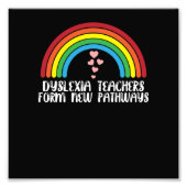 Impression Photo Les Enseignants En Dyslexie Forment De Nouveaux Ch (Devant)