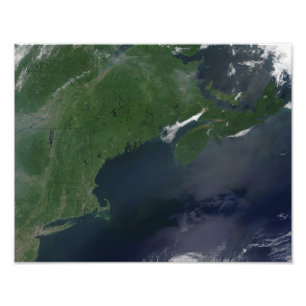 Impression Photo Les Etats-Unis et le Canada du nord-est