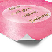 Impression Photo "Les étoiles ne peuvent briller sans ténèbres" (Coin)