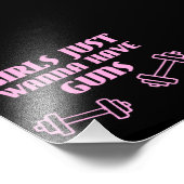 Impression Photo Les Filles Veux Juste Avoir Des Armes À Feu (Coin)