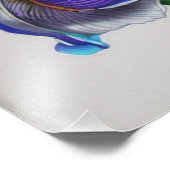 Impression Photo Les fleurs d'Iris, les belles fleurs de printemps (Coin)