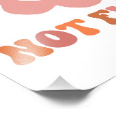 Impression Photo Les Fleurs Ne Se Battent Pas. Boho Daisy (Coin)