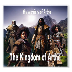 Impression Photo Les guerriers de l'art de couverture Arthe
