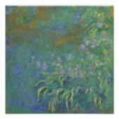 Impression Photo Les Iris Vibrants de Monet (Devant)