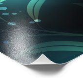 Impression Photo Les libellules du lac (Coin)