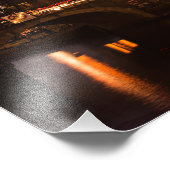 Impression Photo Les maisons du canal d'Amsterdam à tirage au crépu (Coin)