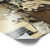 Impression Photo Les Marines américains se préparent à tirer un obu (Coin)