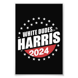 Impression Photo Les Mecs Blancs De L'Élection De Kamala Harris 202