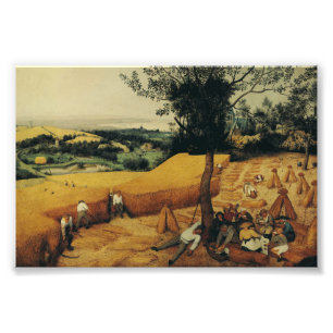 Impression Photo Les Moissonneurs par Pieter Brueghel l'Ancien