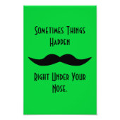 Impression Photo Les moustaches arrivent (Devant)