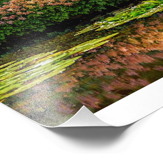 Impression Photo Les nénuphars de Monet (Coin)