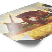 Impression Photo Les ouvriers de Georges Seurat (Coin)