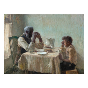 Impression Photo Les pauvres reconnaissants par Henry Ossawa Tanner