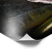 Impression Photo Les points forts de l'eau - Parc national de Zion (Coin)