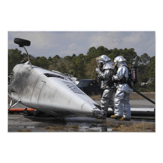 Impression Photo Les pompiers répondent sur place (Devant)