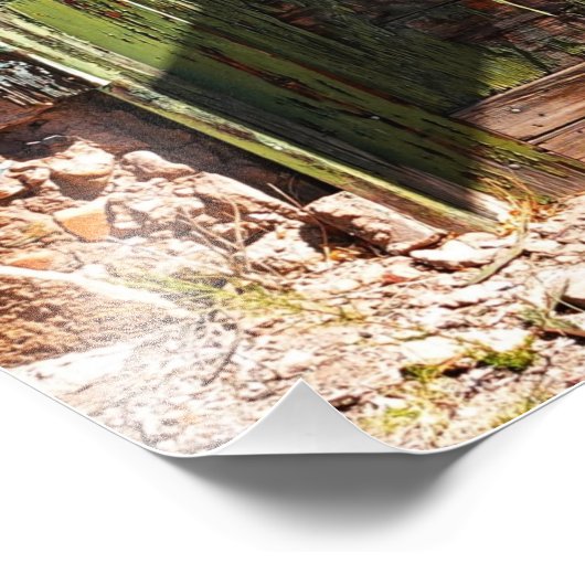 Impression Photo Les Portes Vertes (Coin)