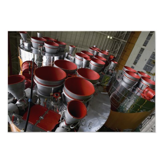 Impression Photo Les propulseurs du Soyouz TMA-14 (Devant)