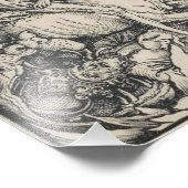 Impression Photo Les quatre cavaliers de l'Apocalypse par Durer (Coin)