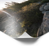 Impression Photo Les "rochers du mystère" dans Cypress Hills SK (Coin)