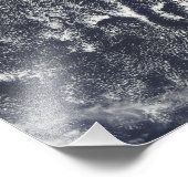 Impression Photo Les rues nuageuses sont visibles (Coin)