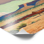 Impression Photo Les vastes terres de Navajo par Maynard Dixon (Coin)