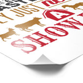 Impression Photo Les vraies princesses ont besoin d'un spectacle de (Coin)