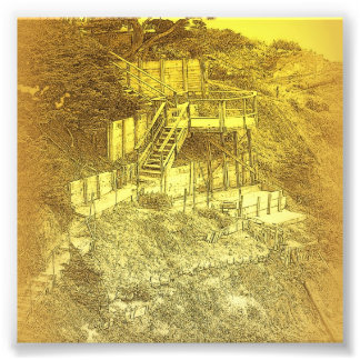 Impression Photo L'escalier de la maison dollar