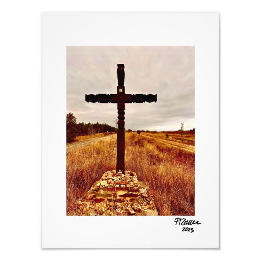 Impression Photo L'espoir en chemin. (Devant)