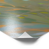 Impression Photo L'été, les champs d'impressionnisme (Coin)