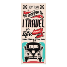 Lettering Kombi Travel