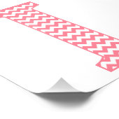 Impression Photo LETTRE I MONogramme PLEIN PESÉ Pink (Coin)