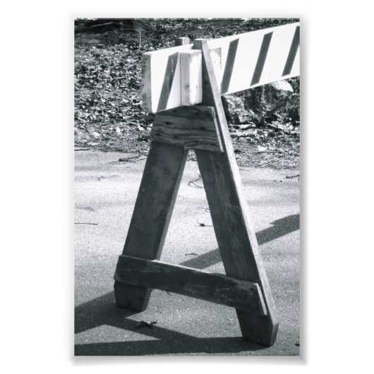 Impression Photo LETTRE PHOTOGRAPHIQUE A2 Noir et Blanc 4x6 (Devant)