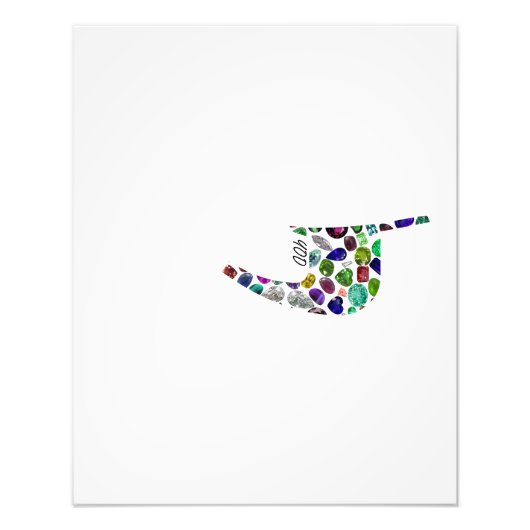 Impression Photo Lettre 'YOD' (Devant)