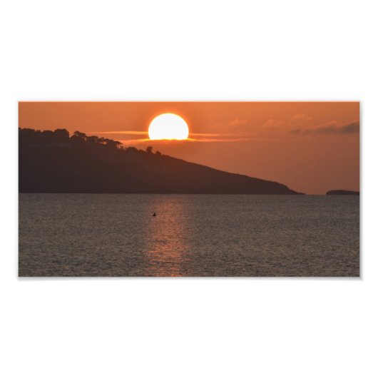 Impression Photo Lever de soleil (Devant)