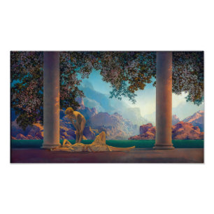 Impression Photo Lever du jour Maxfield Parrish