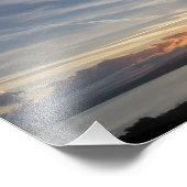 Impression Photo Lever du soleil de la baie St. Ives (Coin)
