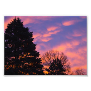 Impression Photo Lever du soleil, Ohio