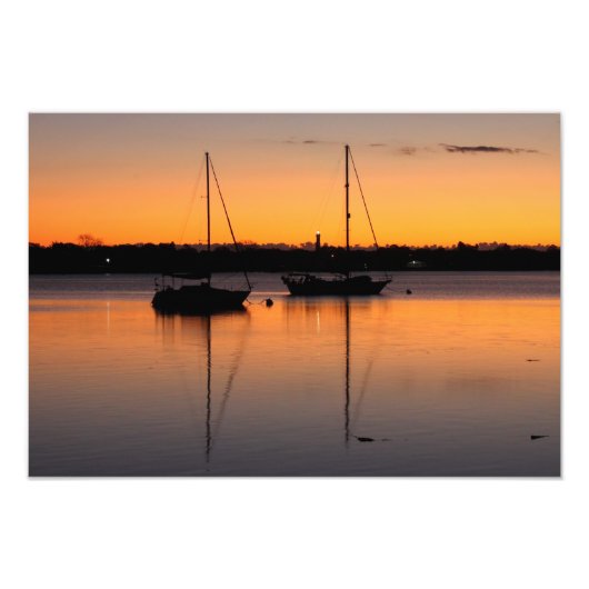 Impression Photo Lever du soleil Saint Augustine (Devant)
