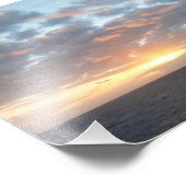 Impression Photo Lever du soleil sur Sea I Pastel Seascape (Coin)