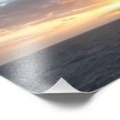 Impression Photo Lever du soleil sur Sea I Pastel Seascape (Coin)