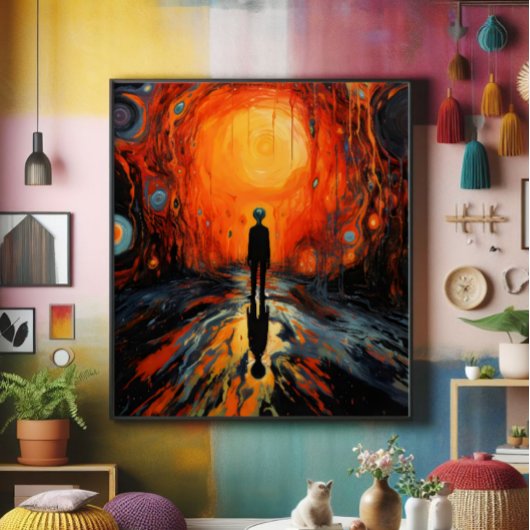 Impression Photo L'expressionnisme solitaire