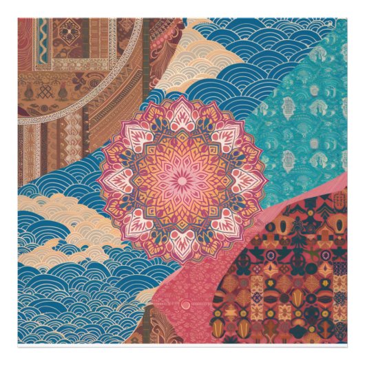 Impression Photo L'harmonie dans la diversité : un casse-tête de la (Devant)