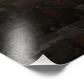 Impression Photo L'horizon de devenir : coucher de soleil des pyram (Coin)