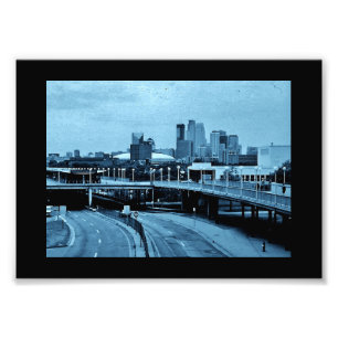 Impression Photo Ligne aérienne de Minneapolis