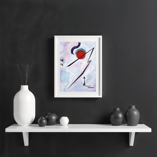 Impression Photo Ligne angulaire par Kandinsky, 1930