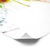 Impression Photo Ligne de Denver Colorado (Coin)