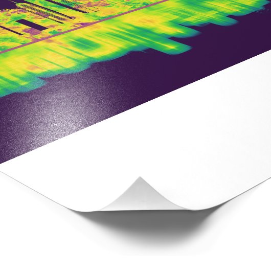 Impression Photo Ligne de Hong Kong China (Coin)