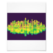 Impression Photo Ligne de Hong Kong China (Devant)