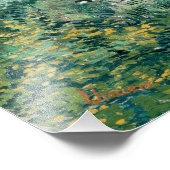 Impression Photo Lilac Bush (Lilacs) par Vincent Van Gogh (Coin)