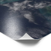 Impression Photo L'île Andros des Bahamas (Coin)